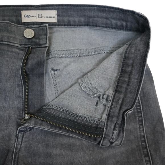GAP 1969 Womens 30 Easy Leggings Jeans in Gray - Picture 8 of 10